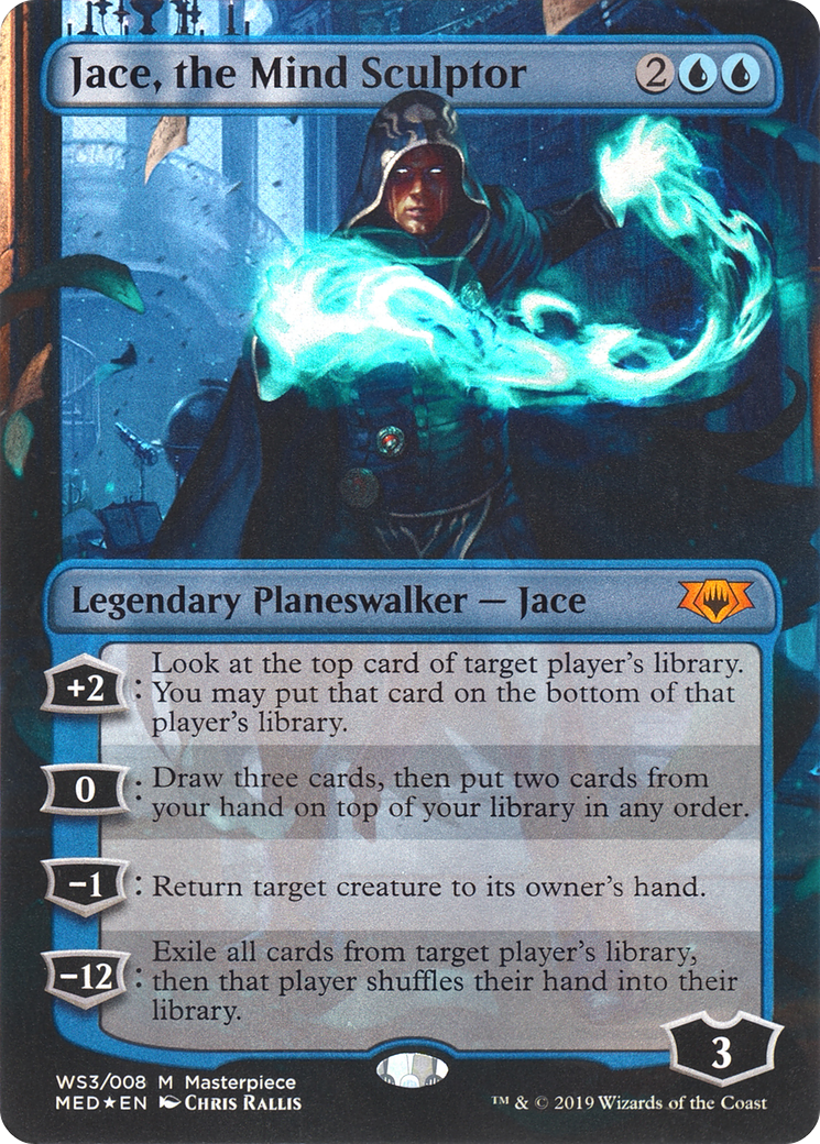 Jace, the Mind Sculptor - Borderless [MED-WS3]