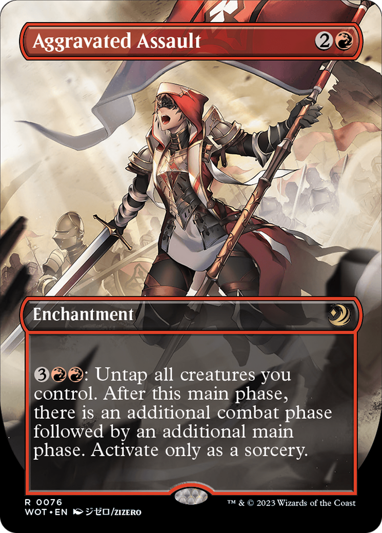 Aggravated Assault - Borderless - Full Art [WOT-76]