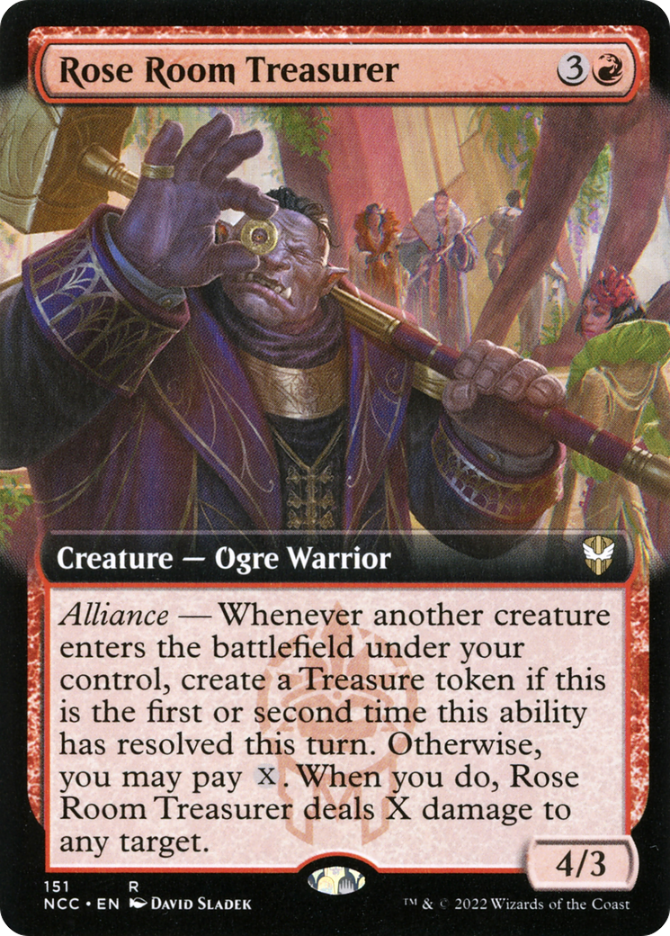 Rose Room Treasurer - Extended Art [NCC-151]