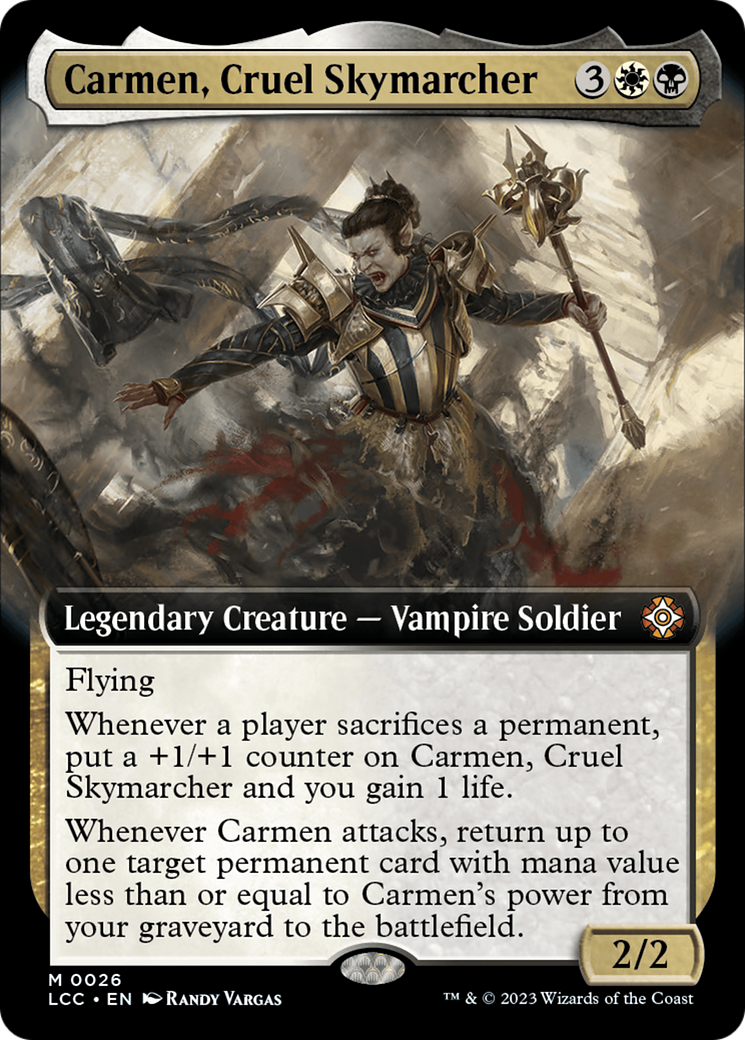 Carmen, Cruel Skymarcher - Extended Art [LCC-26]
