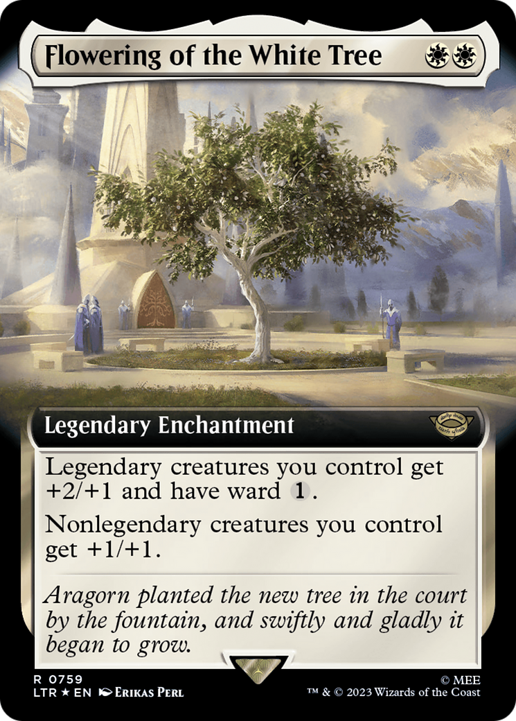 Flowering of the White Tree - Extended Art - Surge Foil [LTR-759]