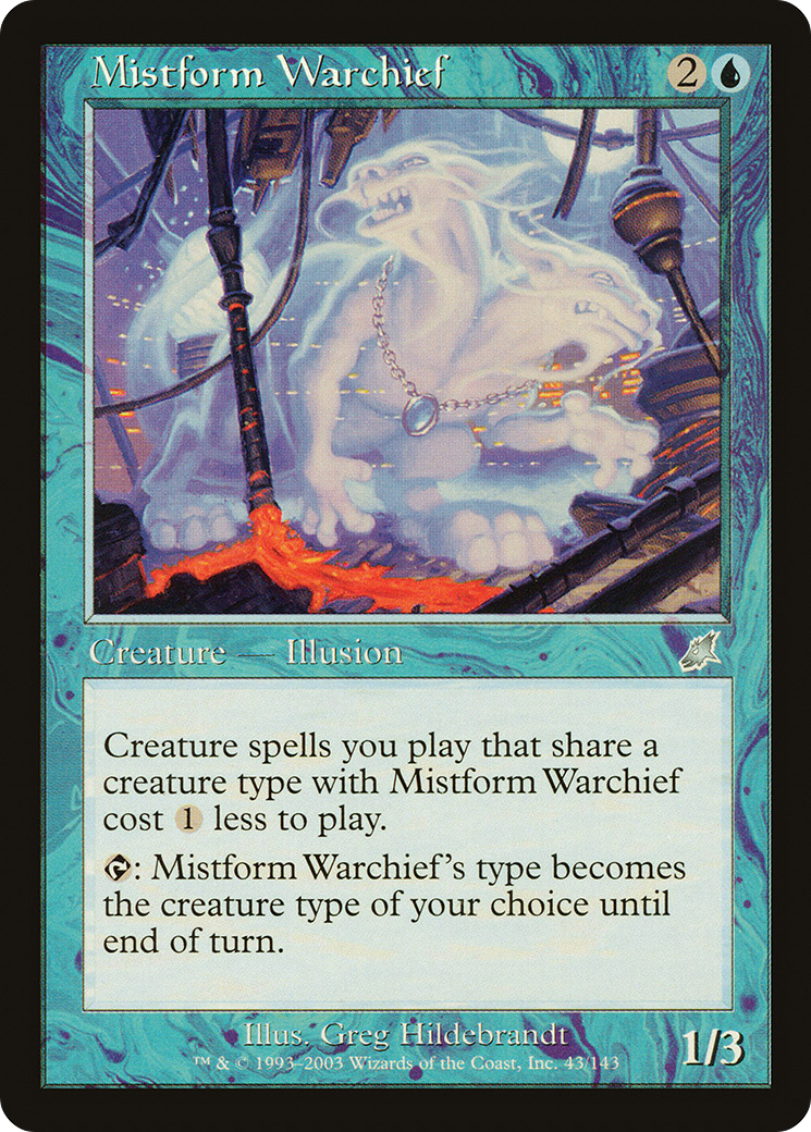 Mistform Warchief [SCG-43]