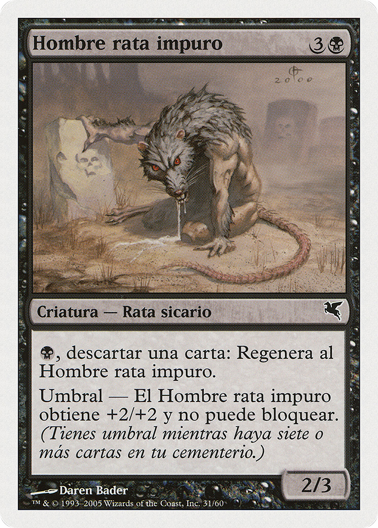 Dirty Wererat [PSAL-A31]