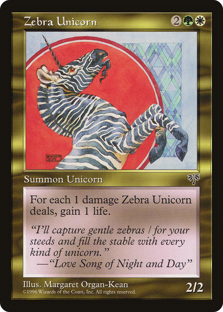 Zebra Unicorn [MIR-290]