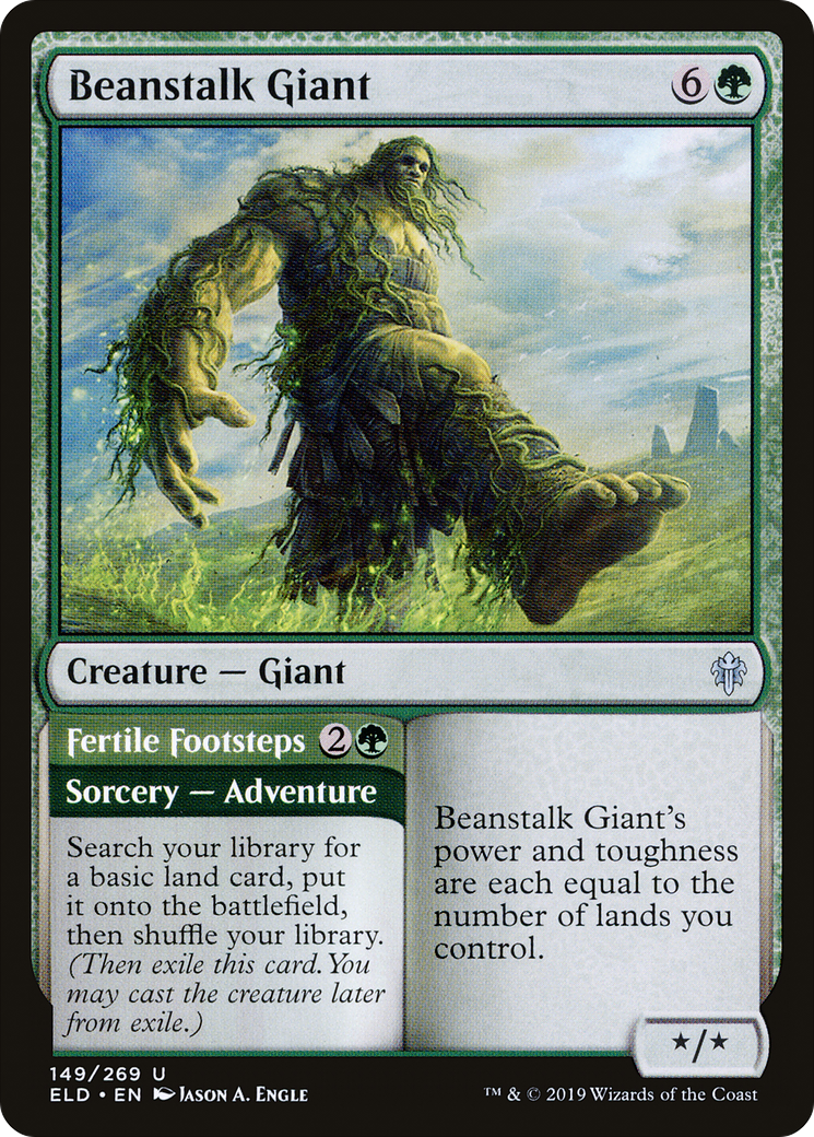 Beanstalk Giant // Fertile Footsteps [ELD-149]