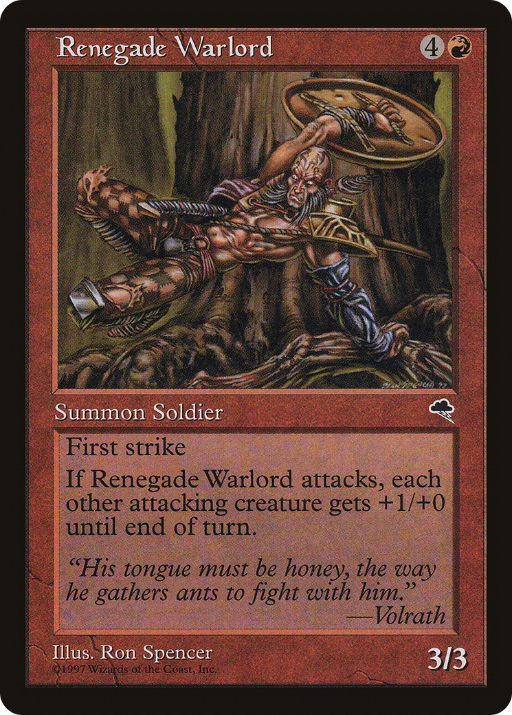 Renegade Warlord [TMP-197]
