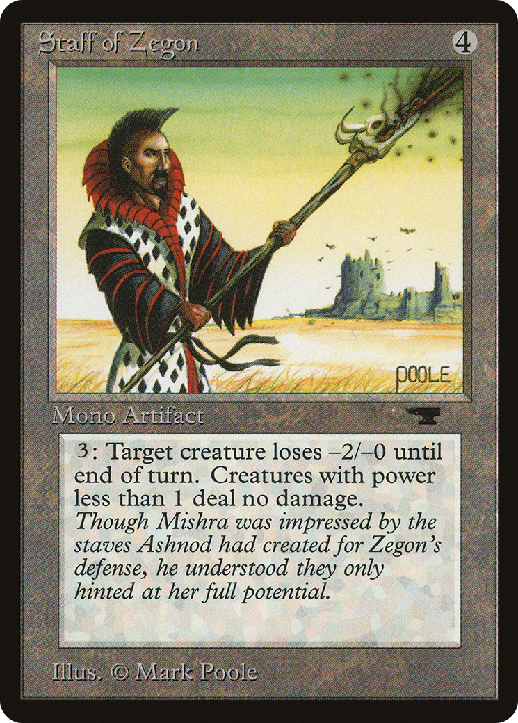 Staff of Zegon [ATQ-65]