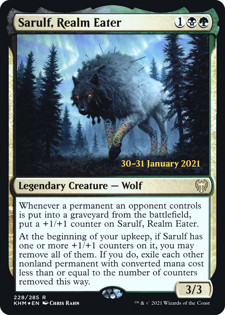 Sarulf, Realm Eater - Prerelease Promo [PKHM-228s]