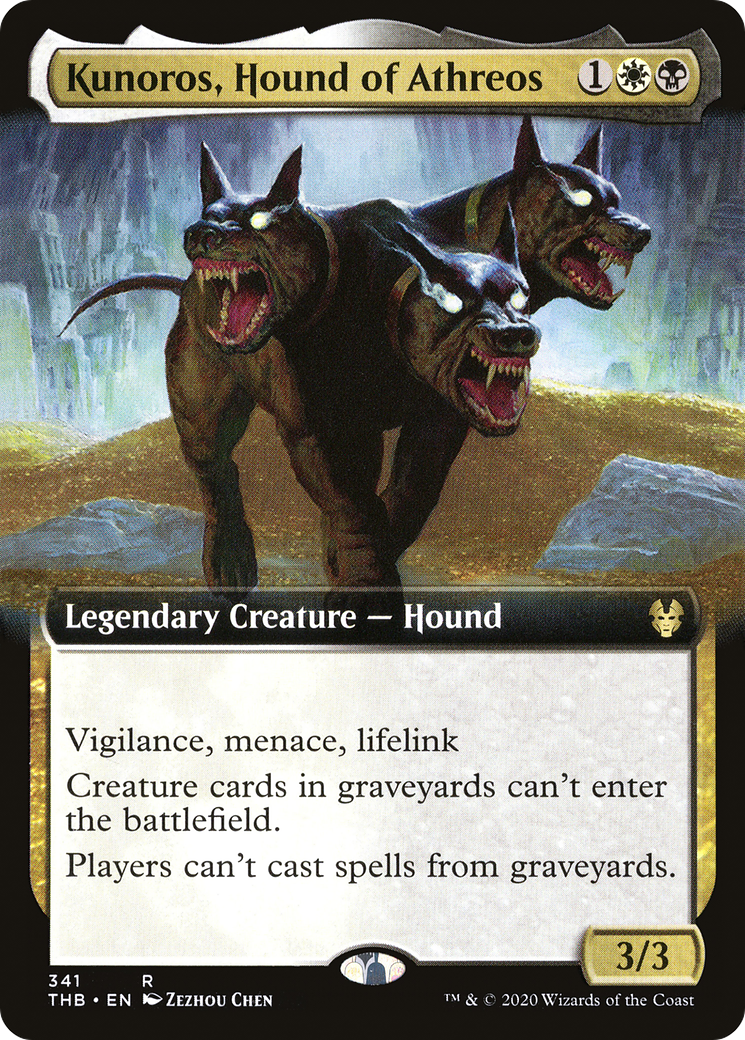 Kunoros, Hound of Athreos - Extended Art [THB-341]