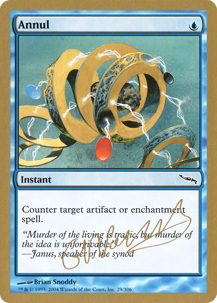 Annul [WC04-gn29]