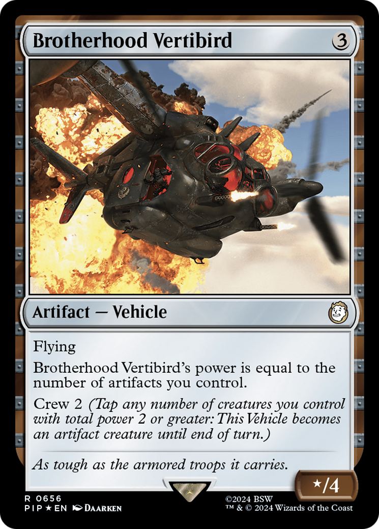 Brotherhood Vertibird - Surge Foil [PIP-656]