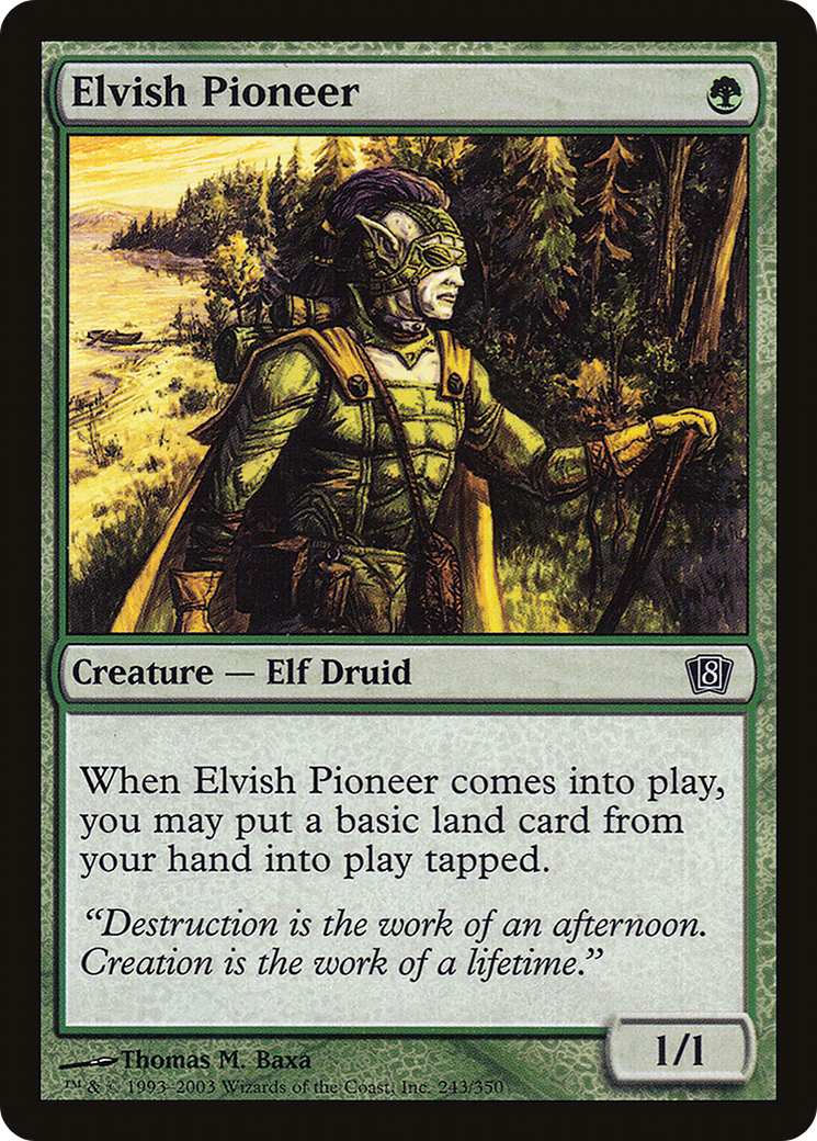 Elvish Pioneer [8ED-243★]
