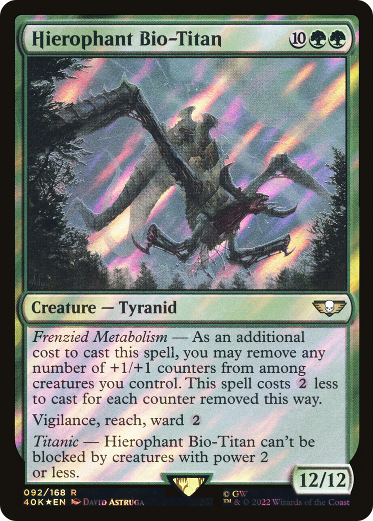 Hierophant Bio-Titan - Surge Foil [40K-92★]