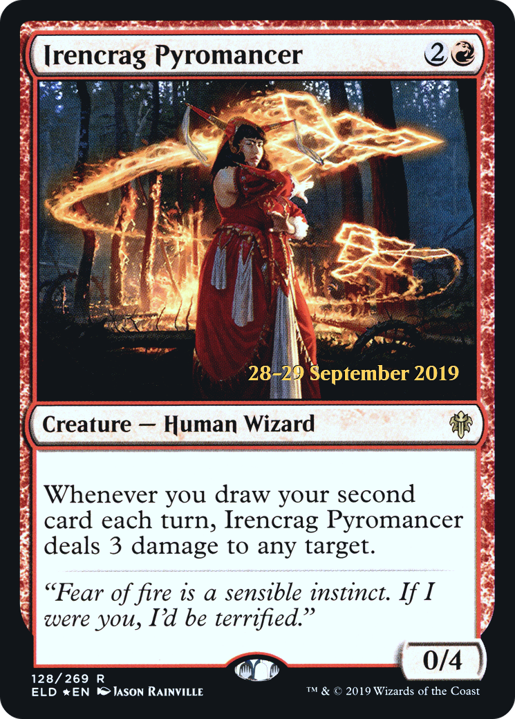 Irencrag Pyromancer - Prerelease Promo [PELD-128s]