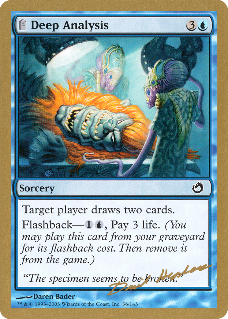 Deep Analysis [WC03-dh36]