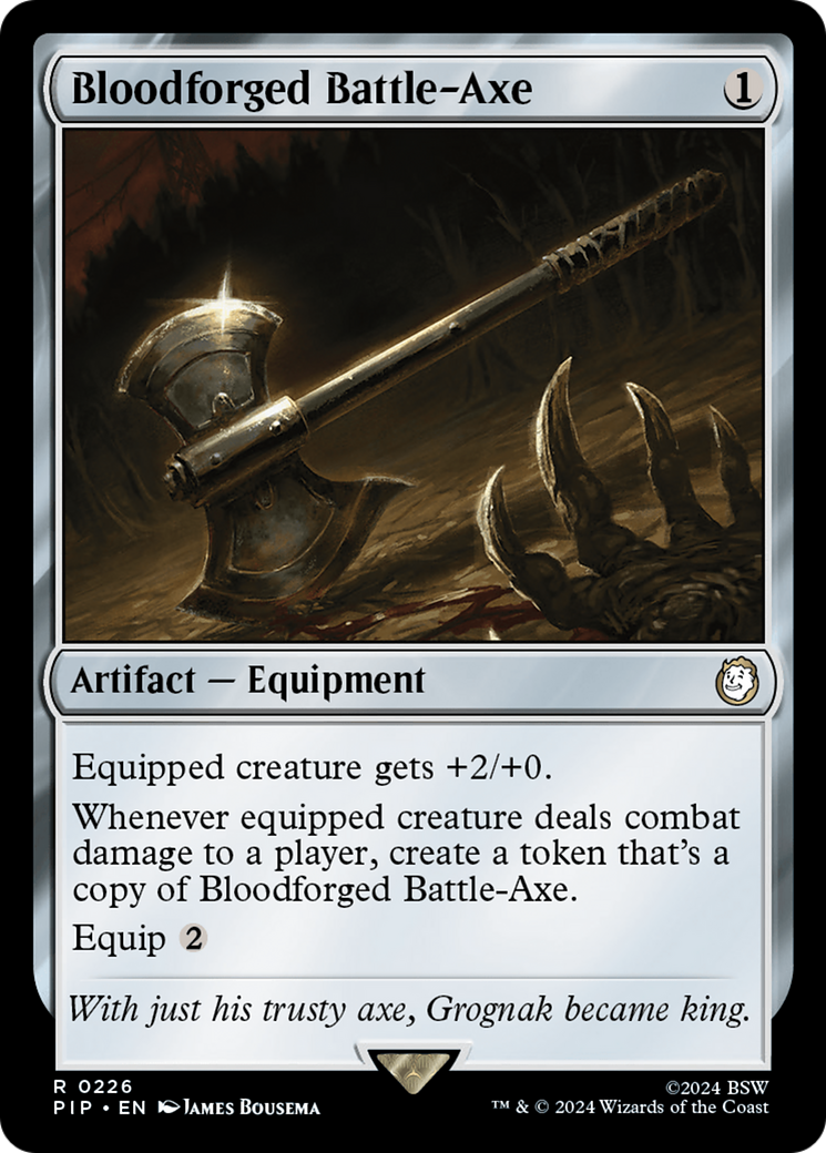 Bloodforged Battle-Axe [PIP-226]