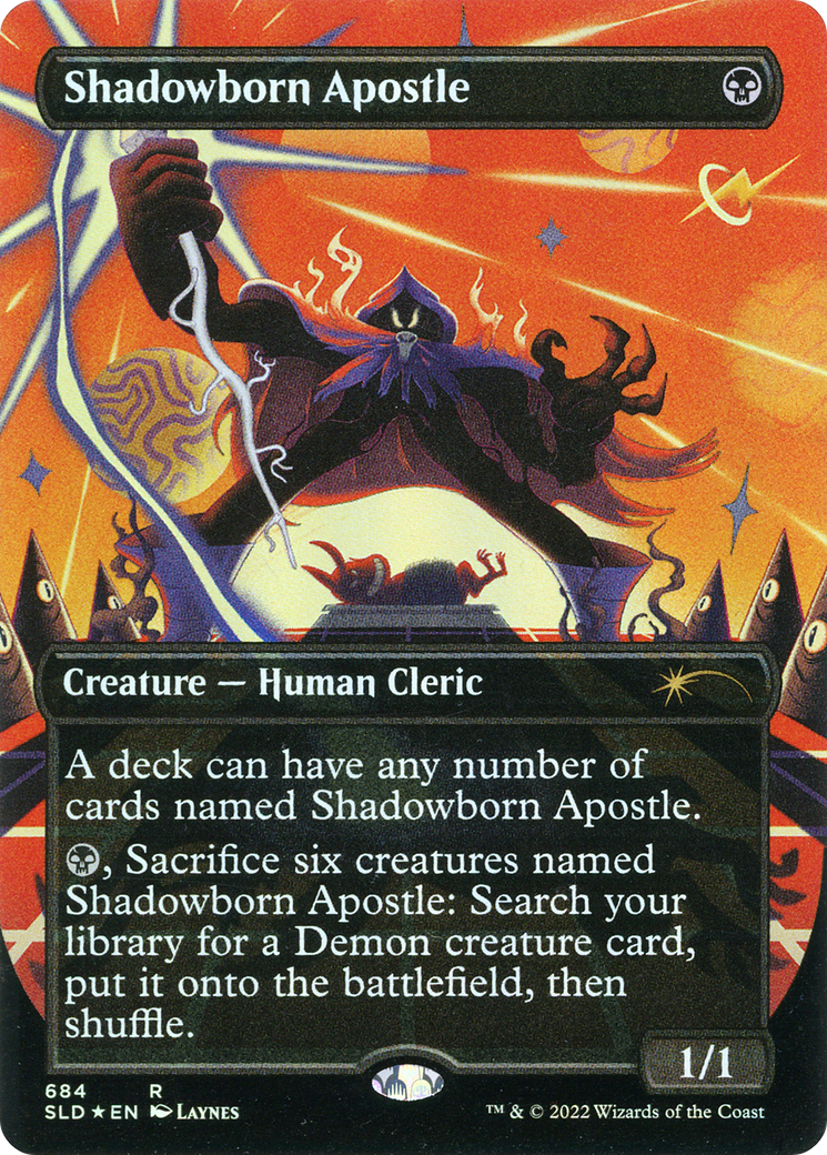 Shadowborn Apostle - Borderless - Full Art [SLD-684]