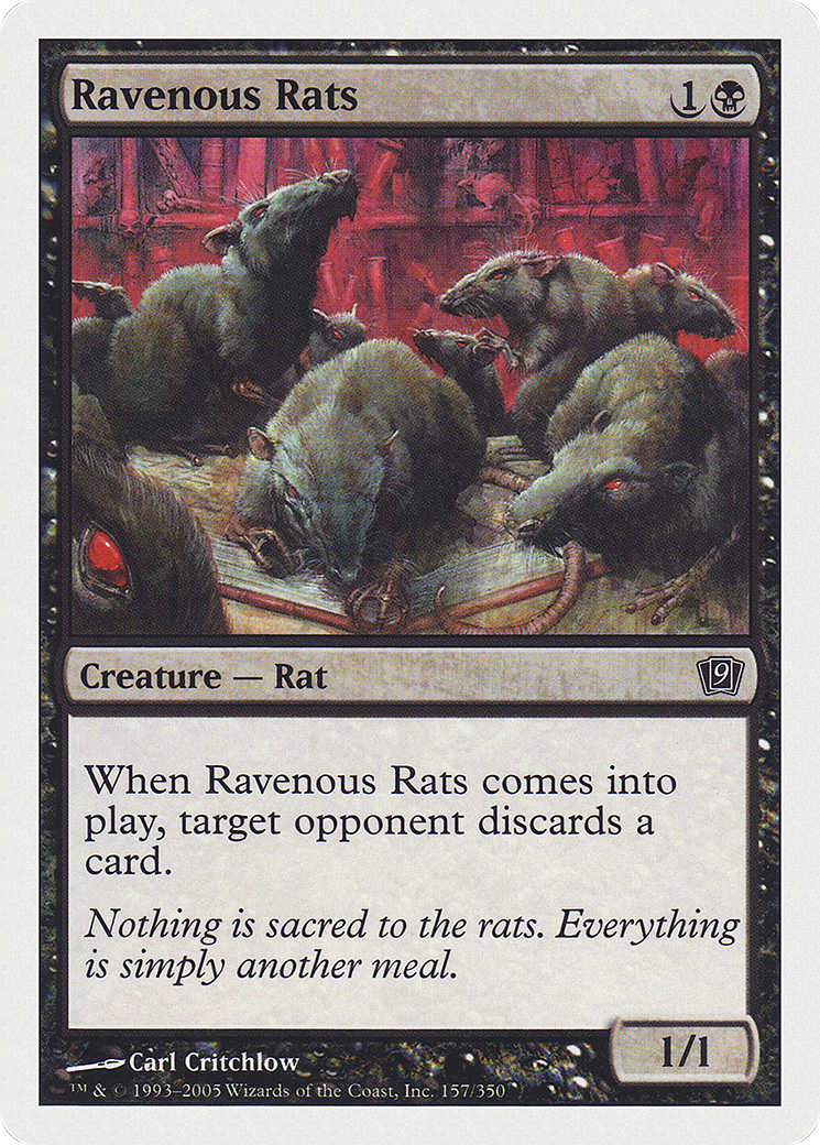 Ravenous Rats [9ED-157]