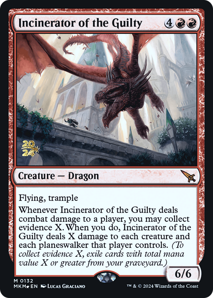 Incinerator of the Guilty - Prerelease Promo [PMKM-132s]