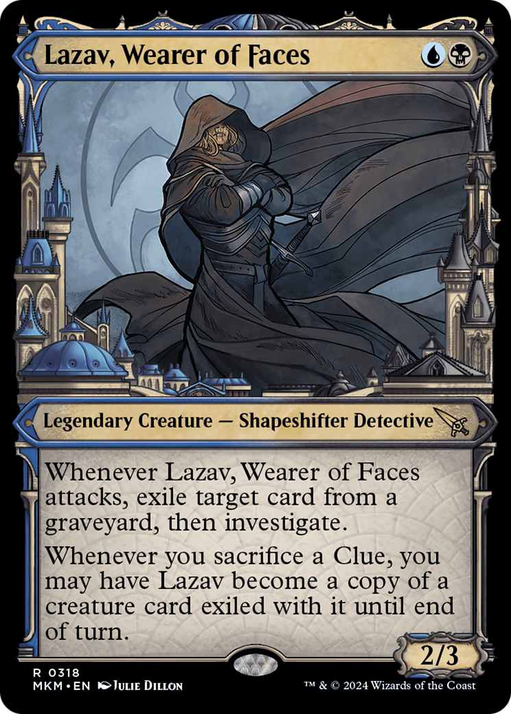 Lazav, Wearer of Faces - Ravnica City Showcase [MKM-318]