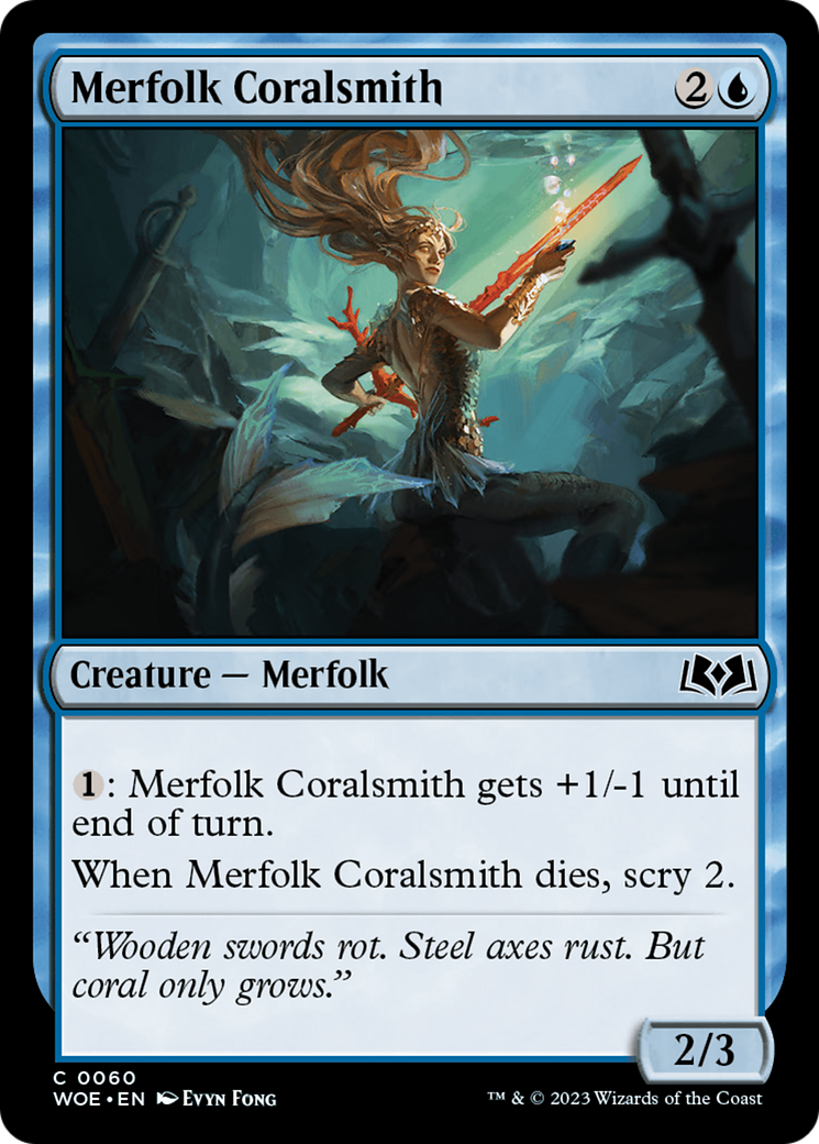 Merfolk Coralsmith [WOE-60]