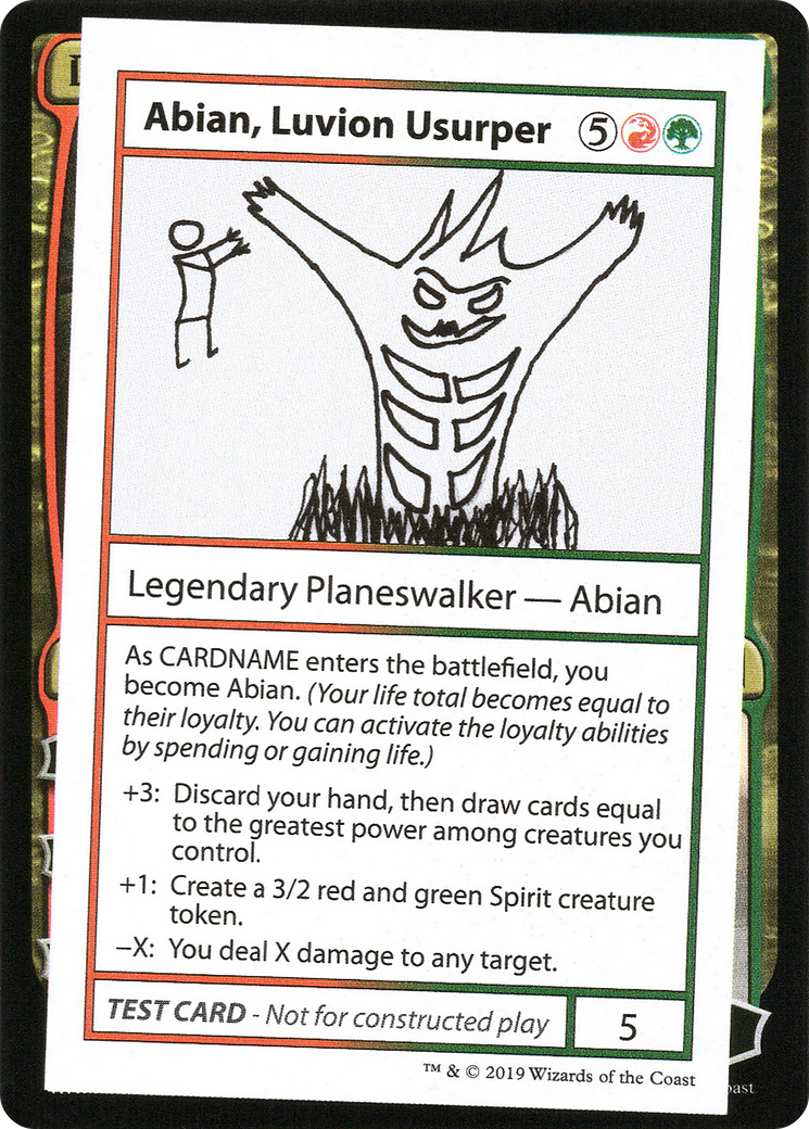 Abian, Luvion Usurper [CMB2-87]