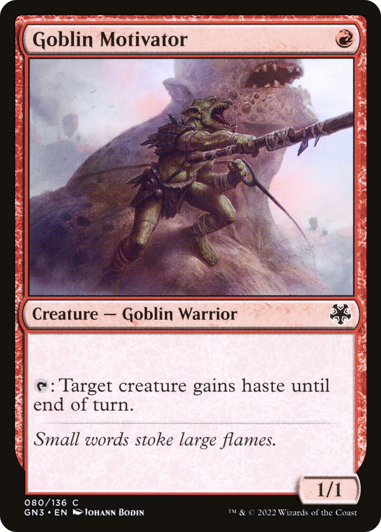 Goblin Motivator [GN3-80]