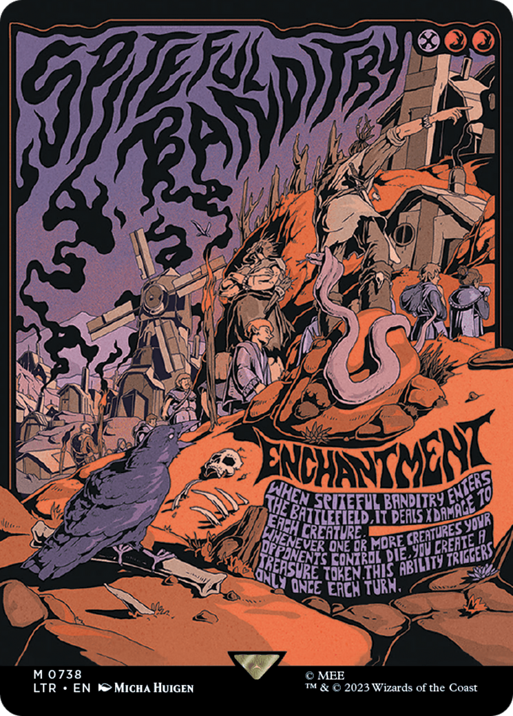 Spiteful Banditry - Borderless - Full Art [LTR-738]