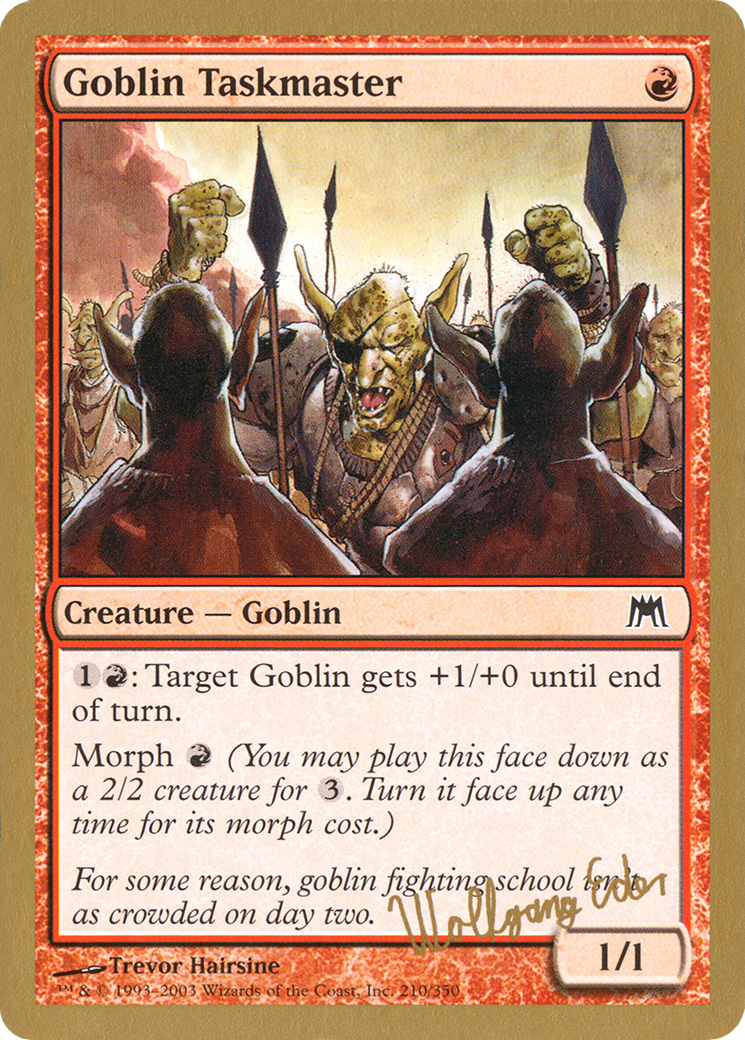 Goblin Taskmaster [WC03-we210]