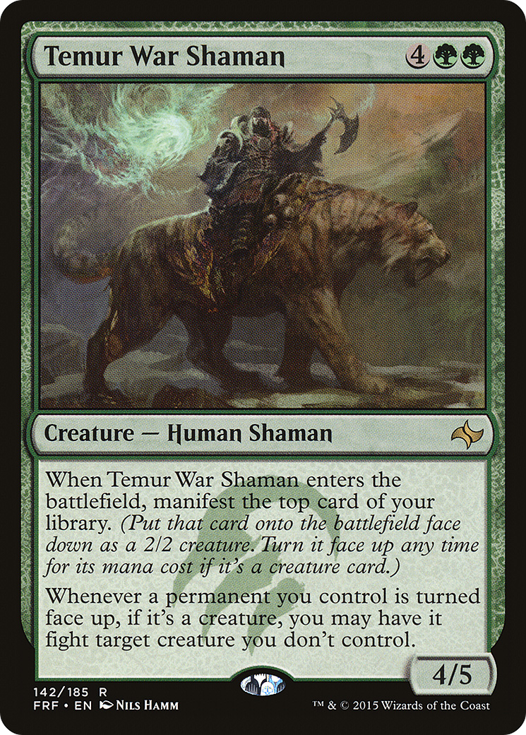 Temur War Shaman [FRF-142]