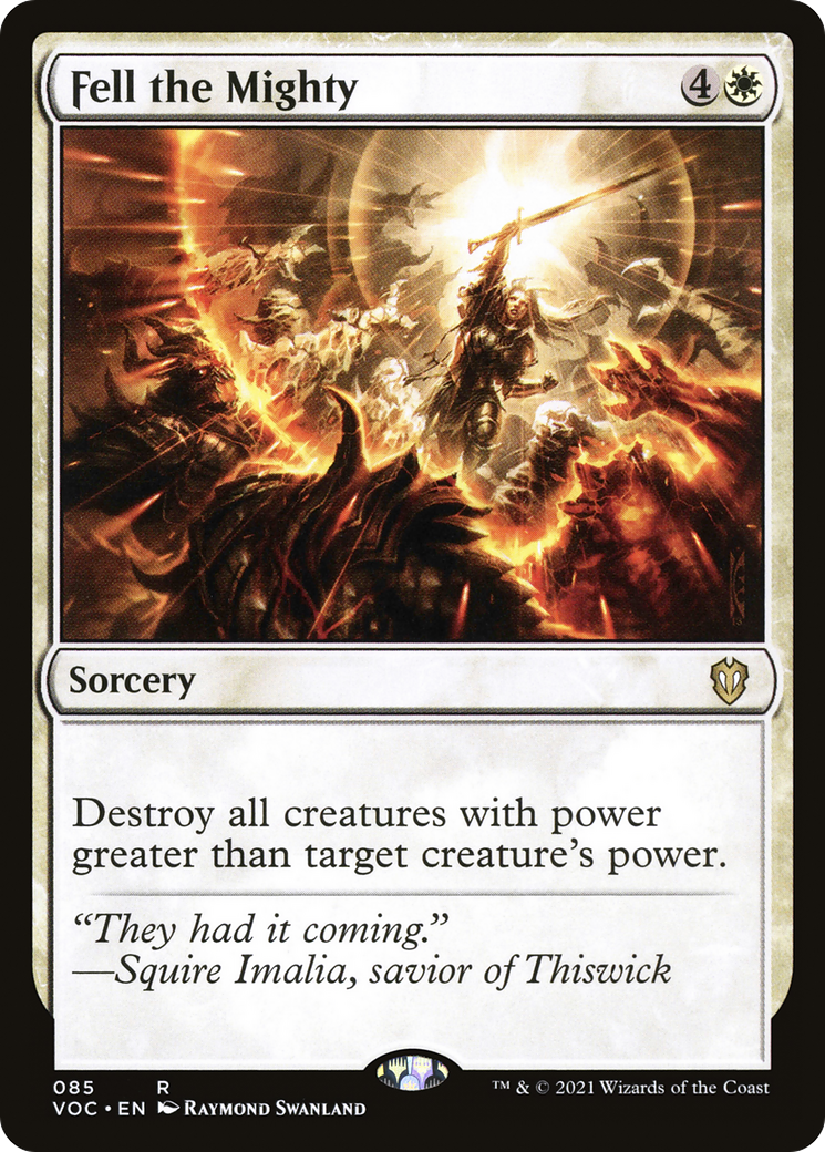 Fell the Mighty [VOC-85]