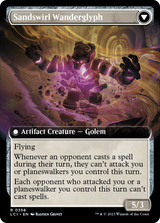 Unstable Glyphbridge // Sandswirl Wanderglyph - Extended Art [LCI-358]