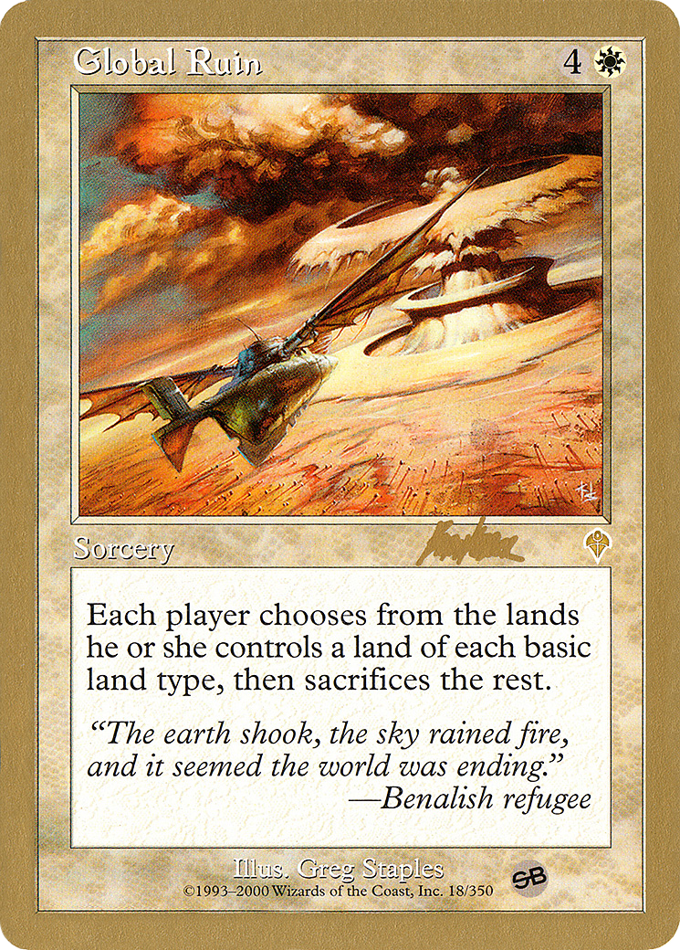 Global Ruin [WC02-bk18sb]