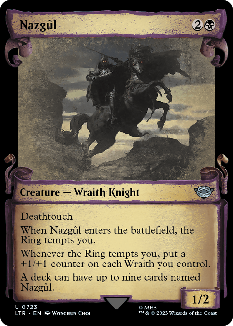 Nazgûl - Scroll Showcase [LTR-723]