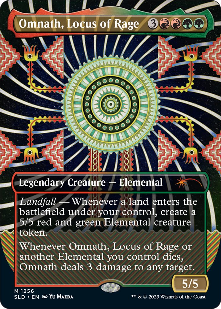 Omnath, Locus of Rage - Borderless [SLD-1256]