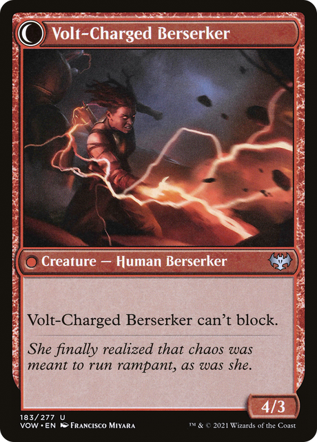 Voltaic Visionary // Volt-Charged Berserker [VOW-183]
