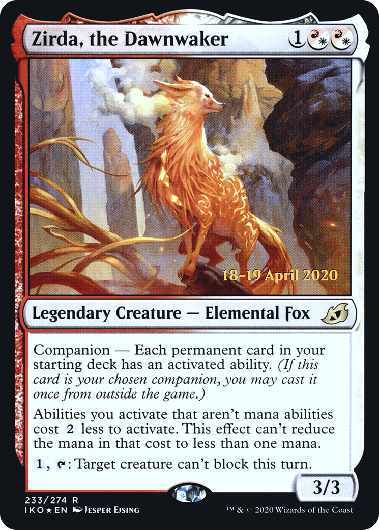Zirda, the Dawnwaker - Prerelease Promo [PIKO-233s]