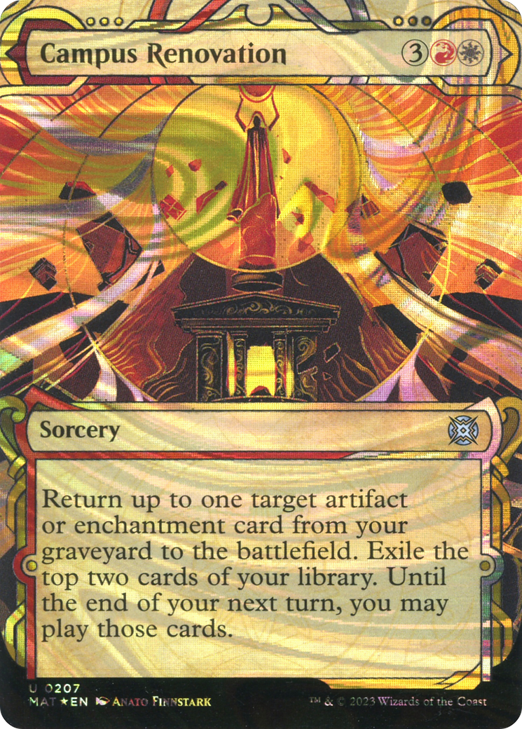Campus Renovation - Showcase - Halo Foil [MAT-207]