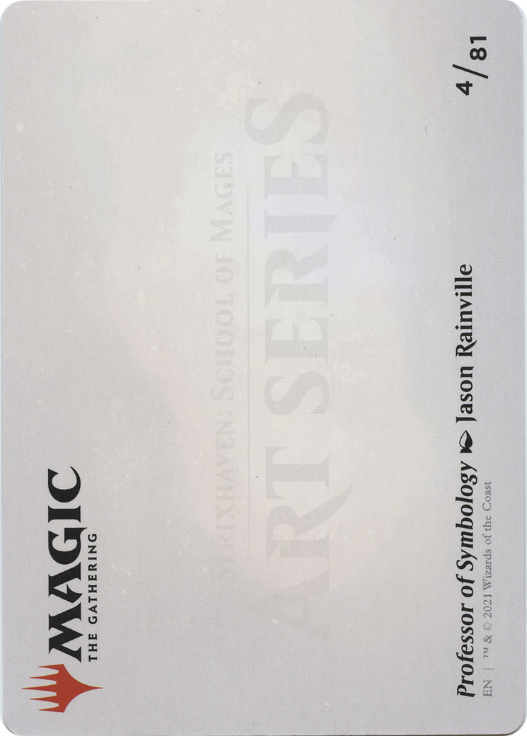 Professor of Symbology // Professor of Symbology [ASTX-4]