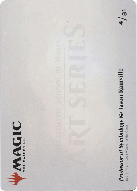 Professor of Symbology // Professor of Symbology [ASTX-4]