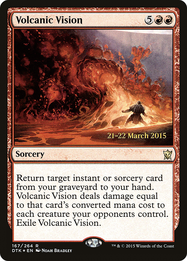 Volcanic Vision - Prerelease Promo [PDTK-167s]