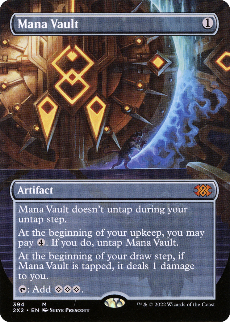 Mana Vault - Borderless [2X2-394]