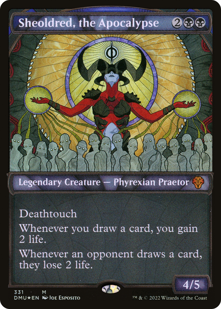 Sheoldred, the Apocalypse - Showcase - Textured Foil [DMU-331]
