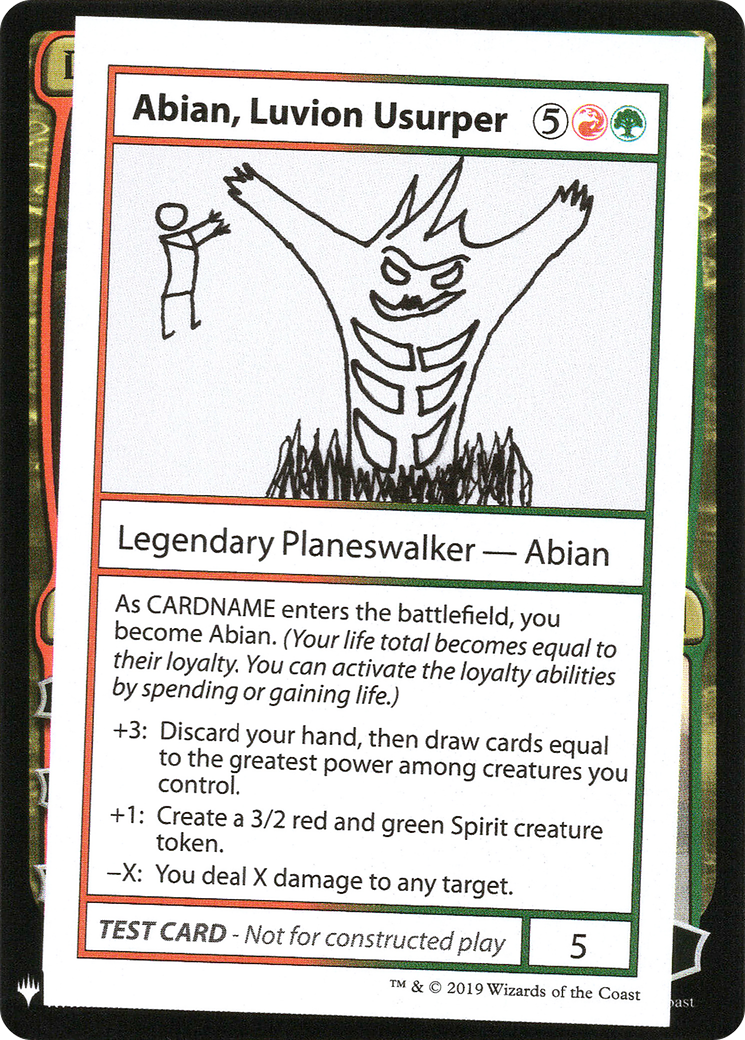 Abian, Luvion Usurper [CMB1-87]