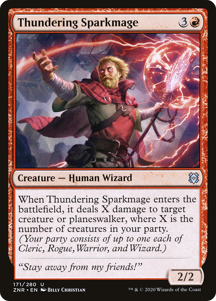 Thundering Sparkmage [ZNR-171]