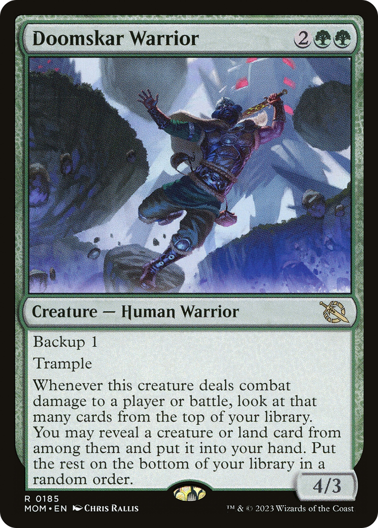 Doomskar Warrior [MOM-185]