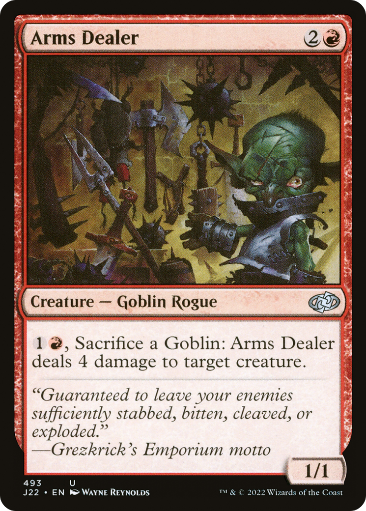 Arms Dealer [J22-493]