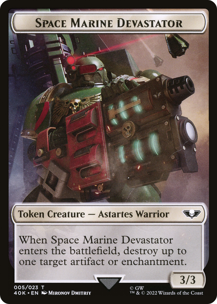 Space Marine Devastator [T40K-5]