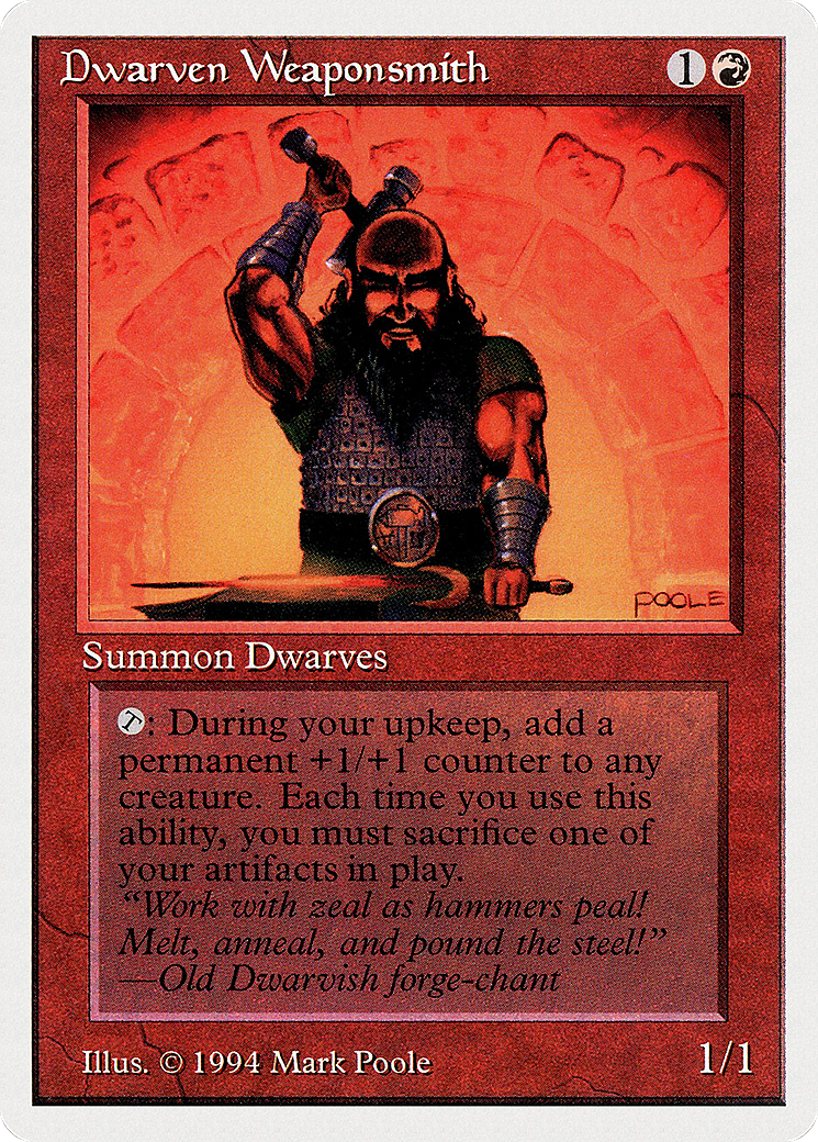 Dwarven Weaponsmith [SUM-145]