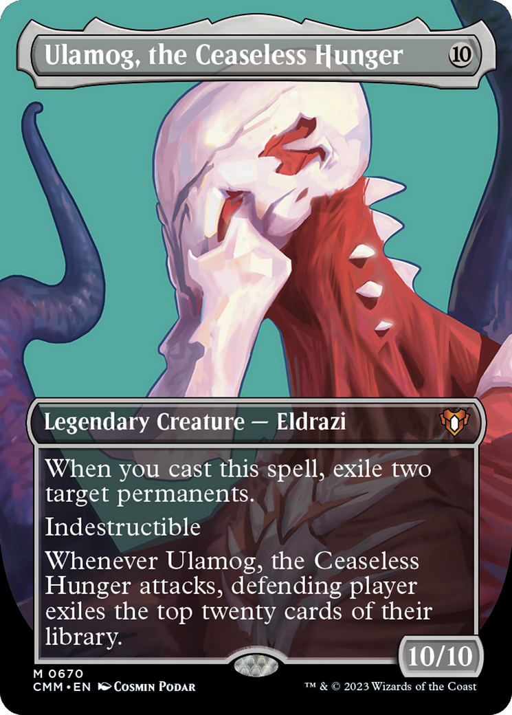 Ulamog, the Ceaseless Hunger - Borderless [CMM-670]